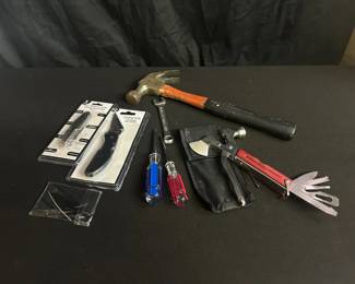 Garage Essentials Screwdrivers, Knives, Multi Tools And More