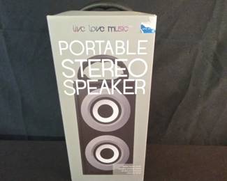 Portable Lightweight Stereo Speaker