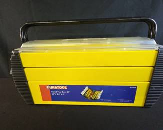 Dura Tool Tiered Tool Box 20 20 x 8.3 x 9 