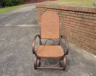Vintage Thonet Style Rocker
