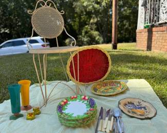 Vintage Backyard Picnic Mystery Lot