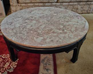 marble top coffee table