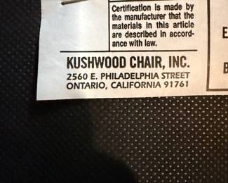 Kushwood Chair inc
