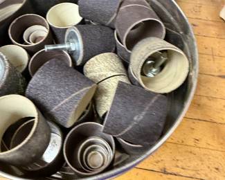 Sandpaper attachments