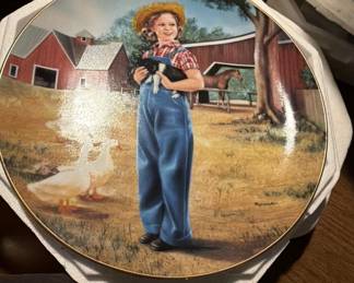Shirley Temple plate