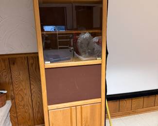 Surround Sound Speaker in Cabinet