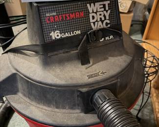 Craftsman 16 gallon Wet Dry Vacuum