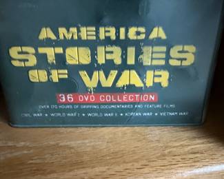 American Stories of War 36 DVD's