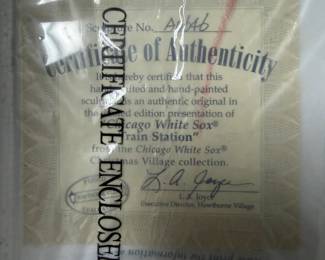 Hawthorne Christmas Collection Chicago White Sox Train Station