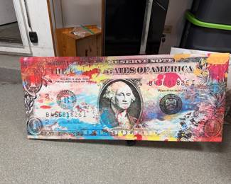 Dollar Bill Art