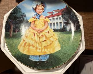 Shirley Temple plate