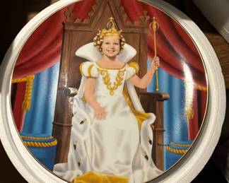 Shirley Temple plate