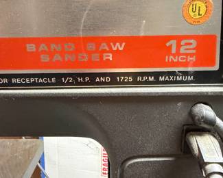 bAND sAW sANDER 12"