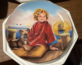 Shirley Temple plate