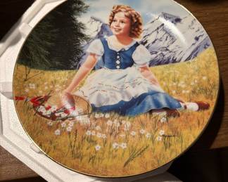 Shirley Temple plate