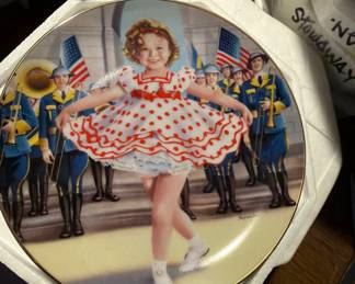 Shirley Temple plate