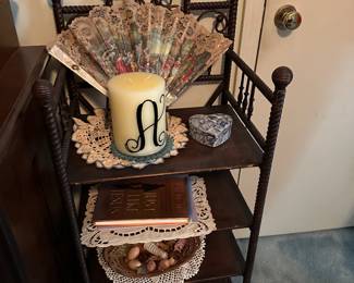 #73 - $180 - Victorian music sheet holder 18wx39tx15d
