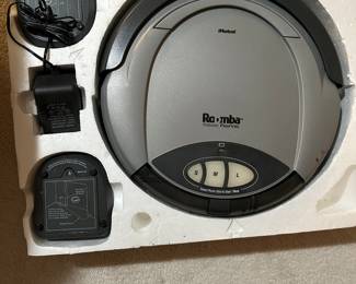#114 - $ Roomba iRobot floor vac, barely used
