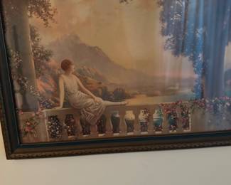 #73 - $100 - Vintage prints signed by R. Adkinson fox "sunset dreams 20x14 each
