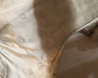 #93 - $200 - Grey mink shawl good condition