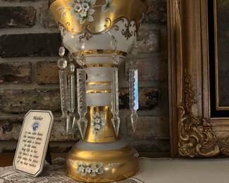 #63 - $100 - Bohemian Girandole gold luster 13T