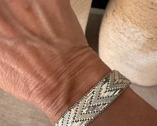 Italian Sterling bracelet $50 