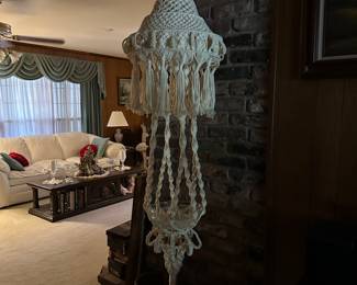 #69 - $90 - Macrame planter