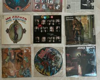 You’ll also find Frank, a vinyl record dealer sharing treasures from his personal collection. He’s joining us independently and is not part of the estate sale itself. Boston, Bangles, Joe Cocker, James Brown, Iron Maiden, Deco and More!