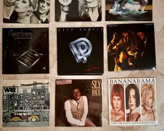 You’ll also find Frank, a vinyl record dealer sharing treasures from his personal collection. He’s joining us independently and is not part of the estate sale itself. Blondie, Deep Purple, Bananarama, WAR, Supertramp, and More!