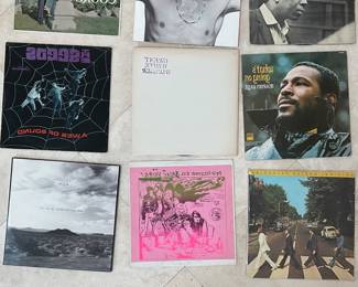 You’ll also find Frank, a vinyl record dealer sharing treasures from his personal collection. He’s joining us independently and is not part of the estate sale itself. Sam Cooke, The Doors, Beatles