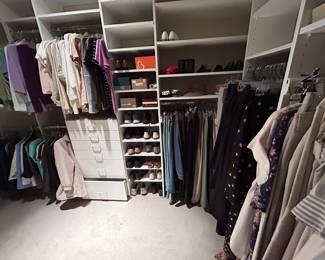 Women's Clothing Medium to Large, Size 9-10 Shoes