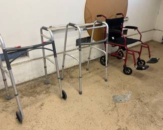 Medical Supplies: Wheelchair, Walkers