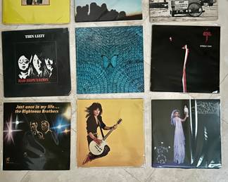 You’ll also find Frank, a vinyl record dealer sharing treasures from his personal collection. He’s joining us independently and is not part of the estate sale itself. Stevie Nicks, Joan Jett, Thin Lizzy and More!