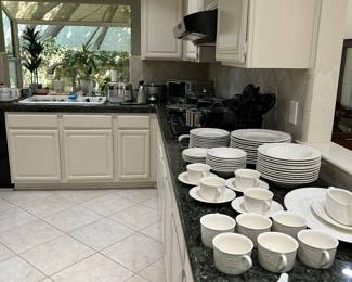 White Dining Set