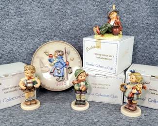 Goebel Hummel Special Edition Collectors Club Figurines, 1972 Plate