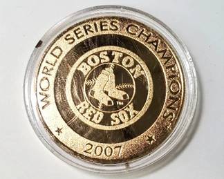 Boston Red Sox 2007 World Series Champions Coin