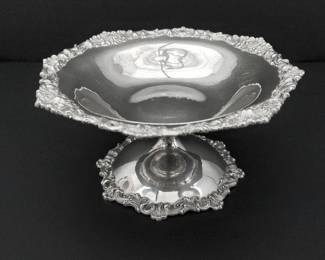 Black, Starr Frost Sterling Silver Compote Footed Bowl
