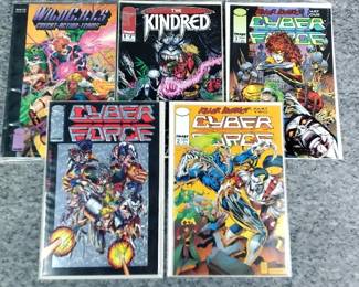 Comic BooksCyber Force, The Kindred,