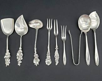 Reed Barton and International Sterling Serving Utensils