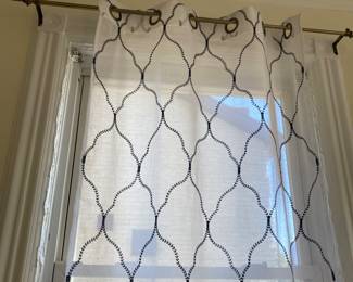 New curtains 4 panels in all $20