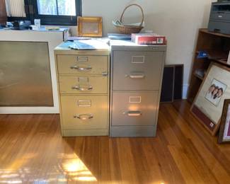 STEEL FILE CABINETS $15EA