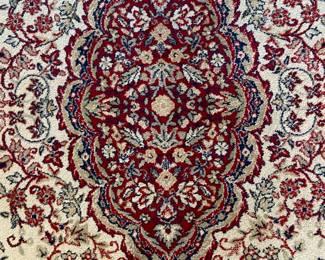 Einstein Moomjy wool are rug 10 by 14. Smoke and pet free home $150. Close up next frame.