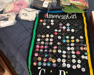 American Girl Pins