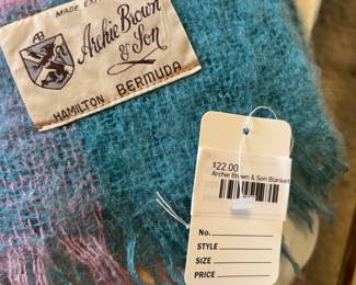 Archie Brown & Son Blanket 