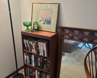 Books, Floor Lamp, Wall Art
