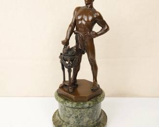 Bronze signed Morath