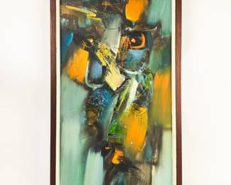 Guillermo Nunez painting