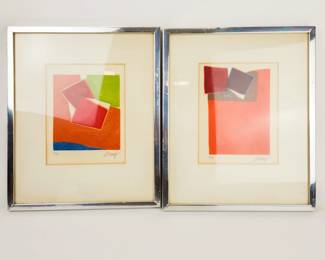 Eve Domy serigraphs