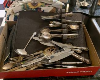 Some silverware 