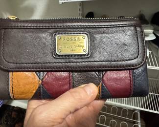 Eel skin wallet made by FOSDIL